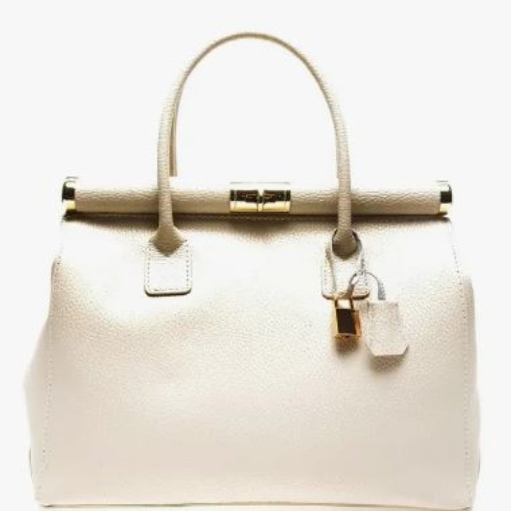RENATA CORSI TOP CLASP SATCHEL